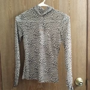 NWT Long Sleeve Mock Neck Top by T.D.C.